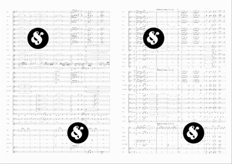 Louis Armstrong Medley Concert Band scores gallery preview page 10