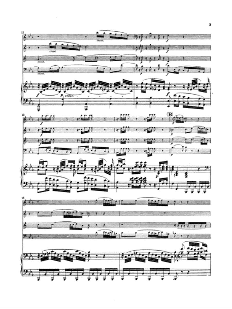 Piano Quintet In E Flat K. 452 Piano Quintet scores gallery preview page 4