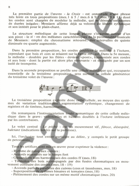 L'oeuvre Pour Orchestre D'olivier Messiaen (book)