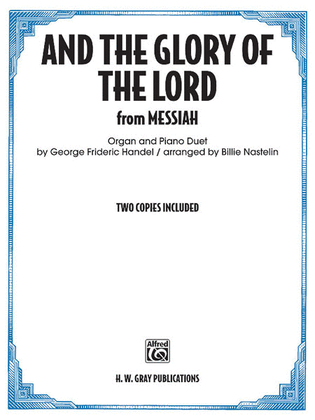 Book cover for And the Glory of the Lord (from Messiah)