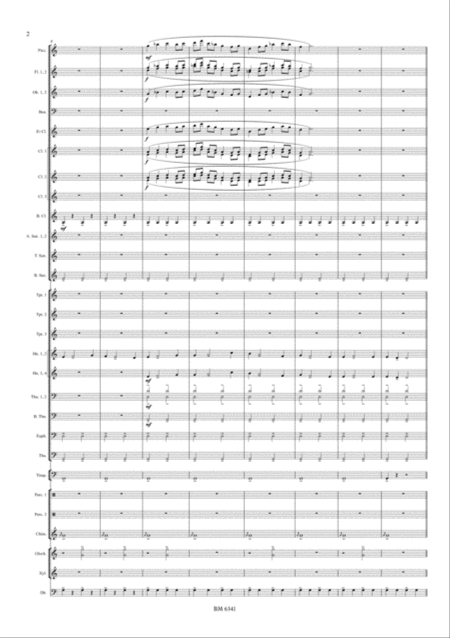26000000 for Wind Band Concert Band scores gallery preview page 3