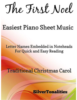 First Noel Easy Piano Sheet Music