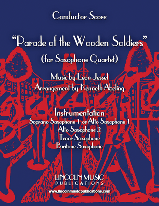 Parade of the Wooden Soldiers (for Saxophone Quartet SATB or AATB)