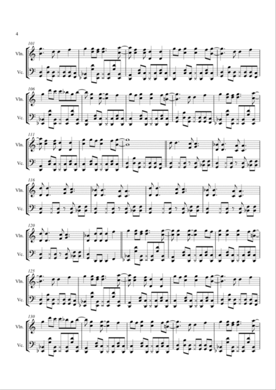 Happy Happy Score and Parts scores gallery preview page 5