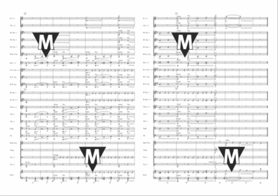 A Little Suite of Horror Concert Band scores gallery preview page 9