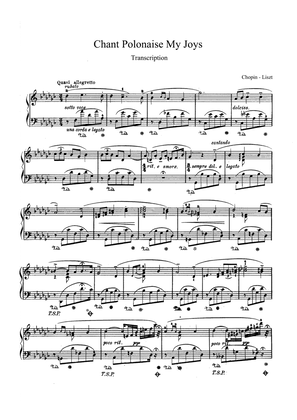 Chopin Chant Polonaise My Joys in G-flat Major