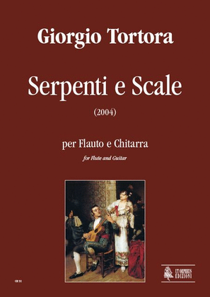 Book cover for Serpenti e scale for Flute and Guitar (2004)