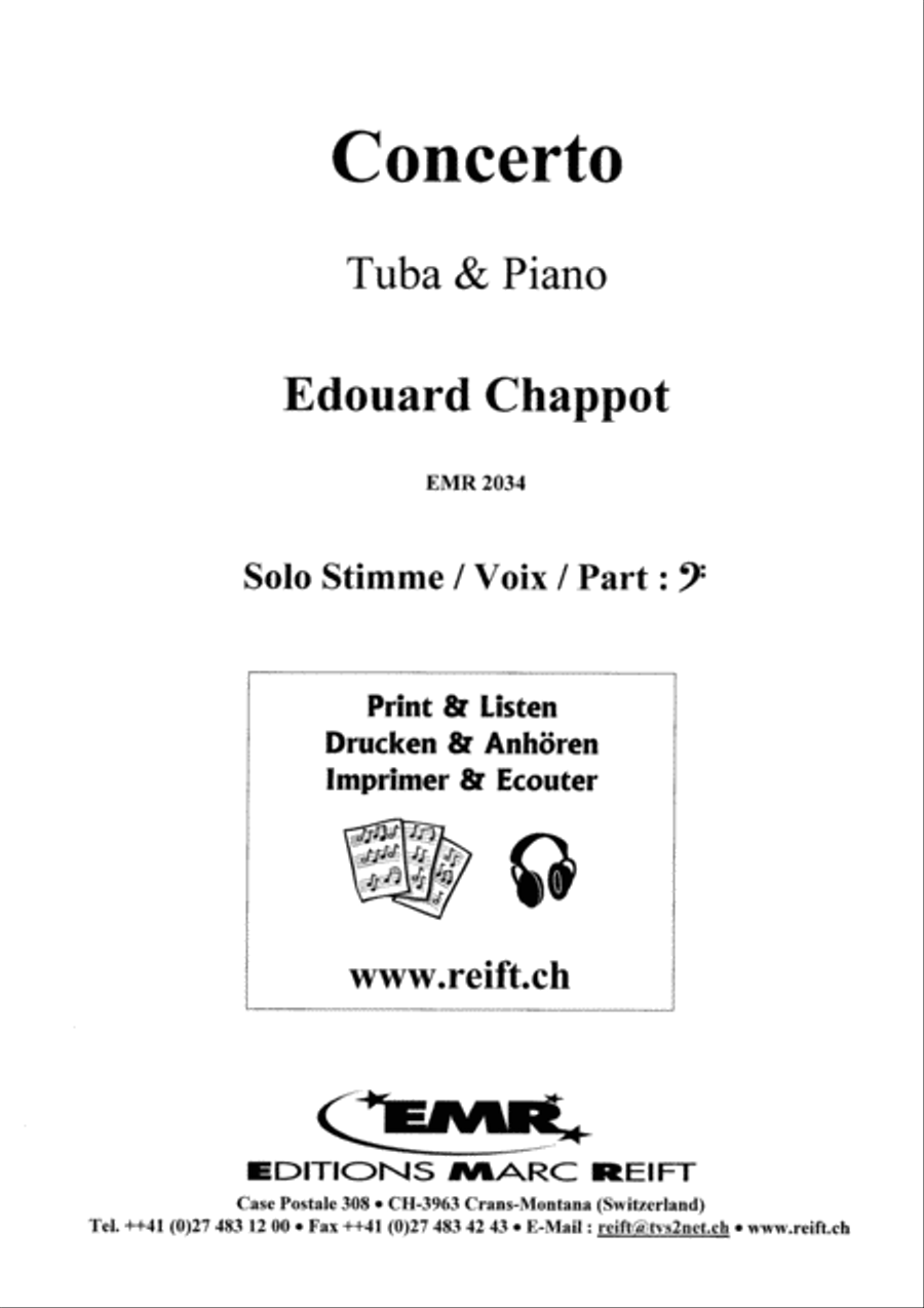 Concerto Concerto Tuba scores gallery preview page 13