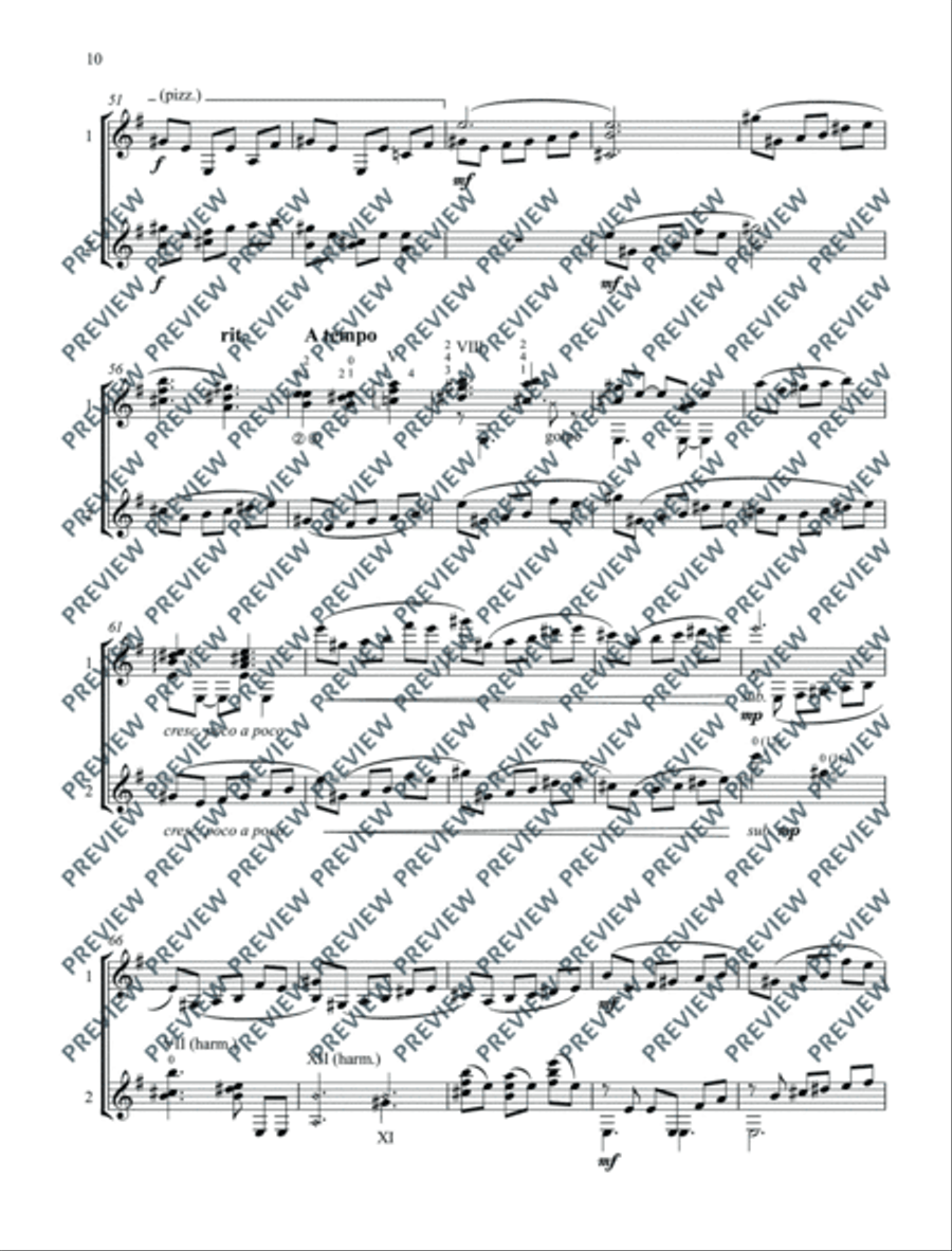 Tongoy Triptych Score scores gallery preview page 13