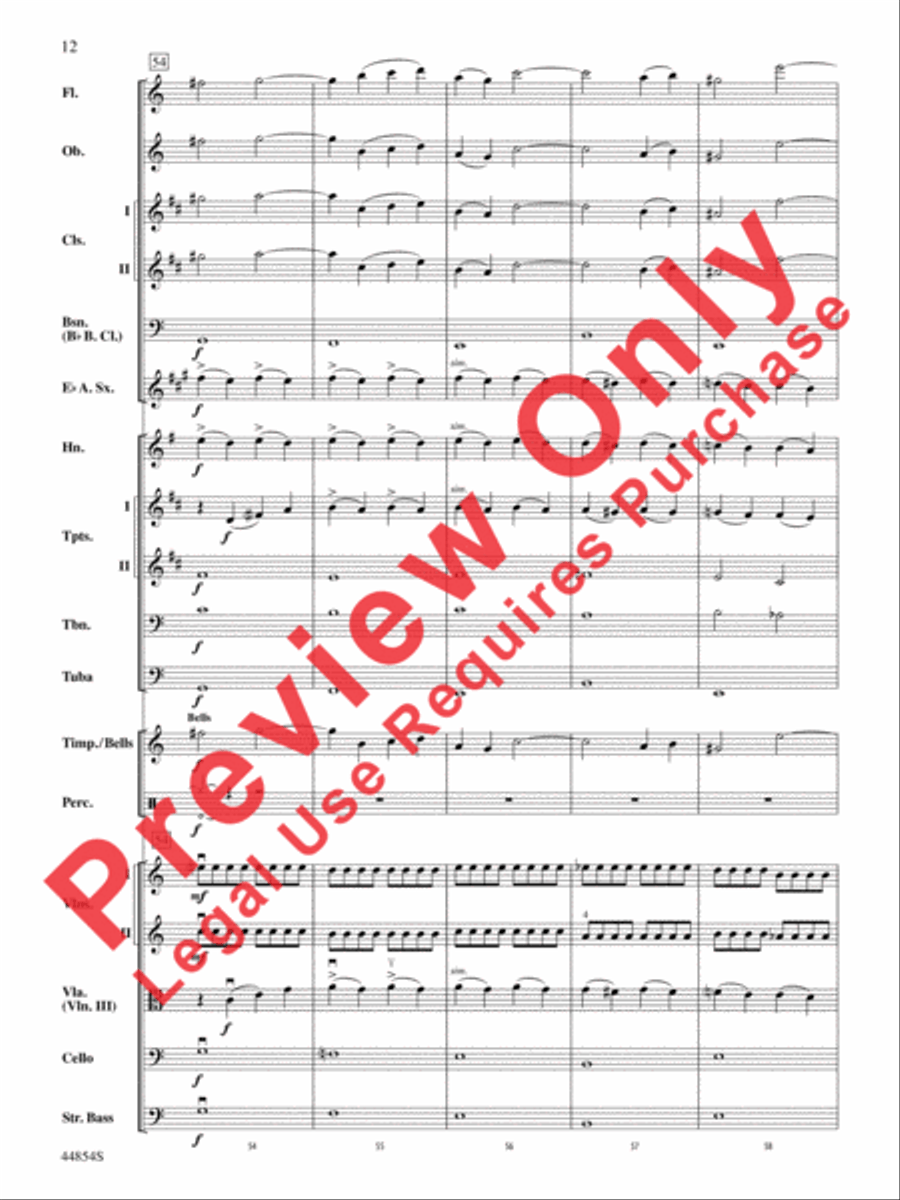 Romeo and Juliet Overture Full Orchestra scores gallery preview page 32