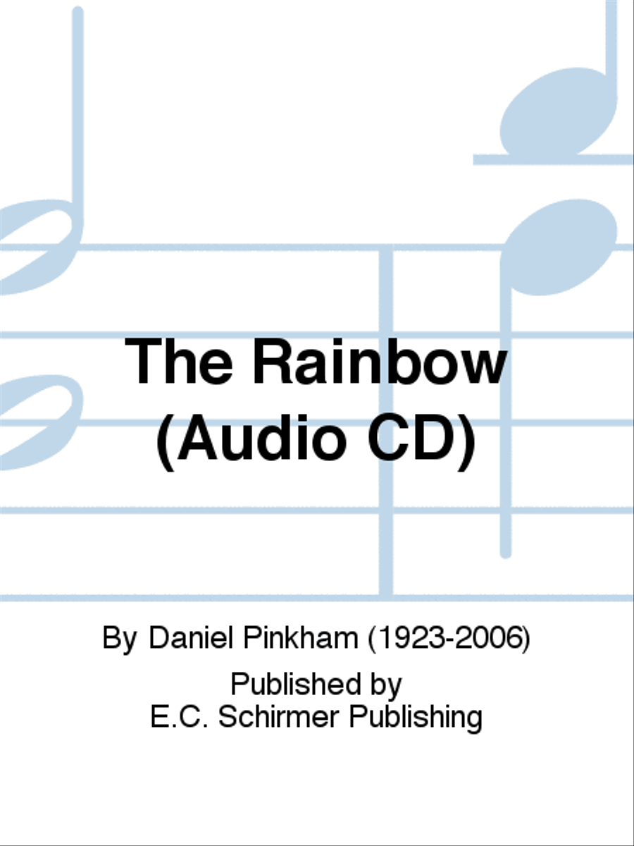 The Rainbow (Audio CD) The Rainbow (Audio CD) Choir scores gallery preview page 1