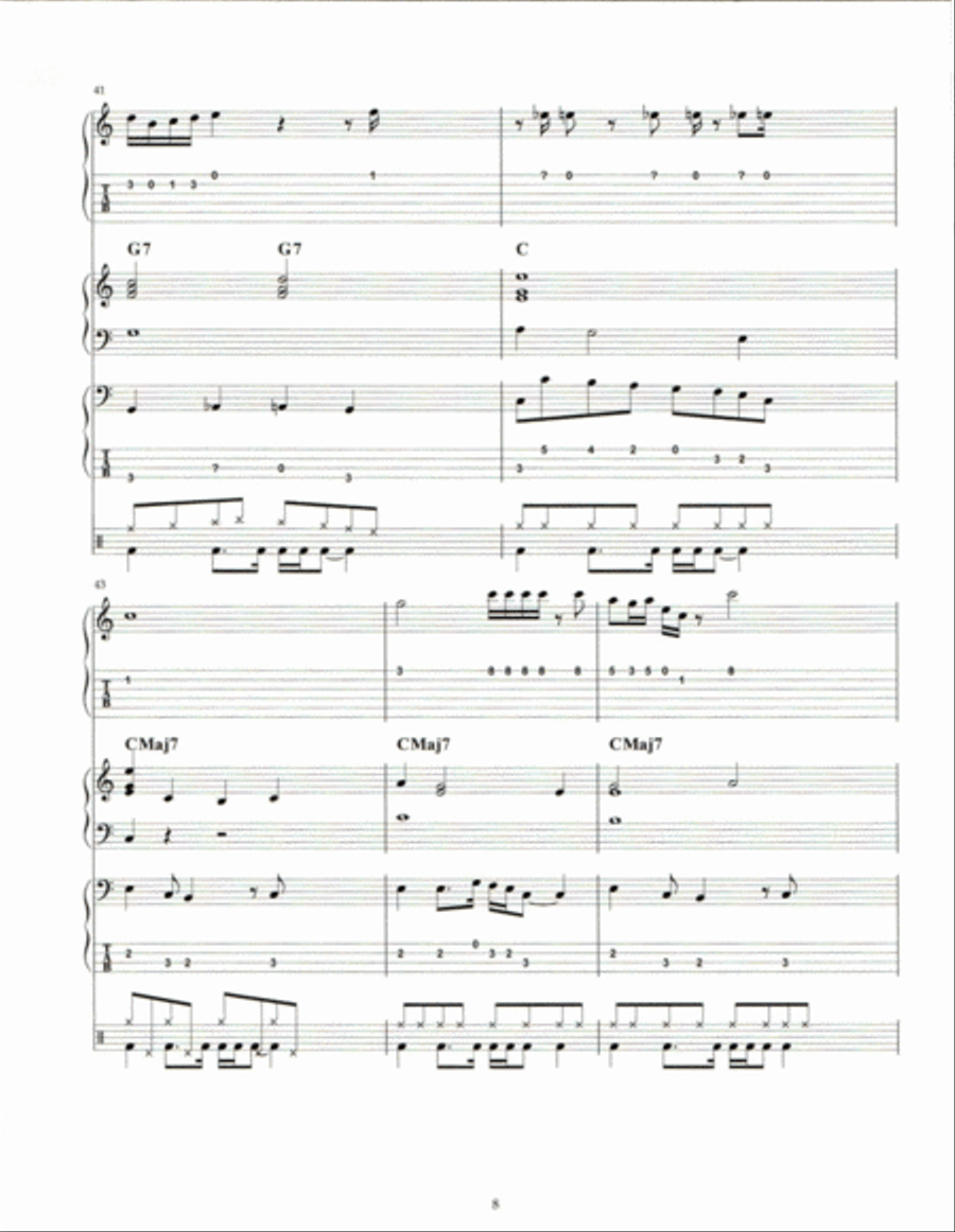 CABRET Clarinet Solo scores gallery preview page 3
