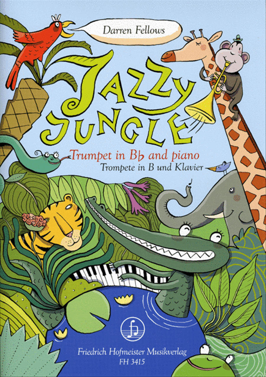 Jazzy Jungle Trumpet Solo scores gallery preview page 1