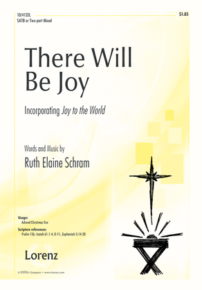 Book cover for There Will Be Joy