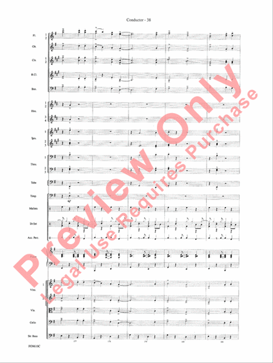 A Salute to the Big Apple Full Orchestra scores gallery preview page 40