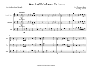 I Want An Old-fashioned Christmas