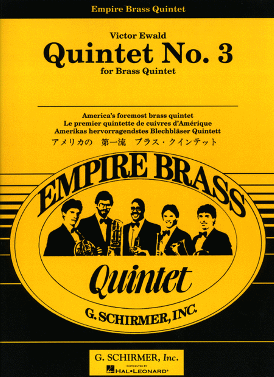 Quintet No. 3 Horn scores gallery preview page 1