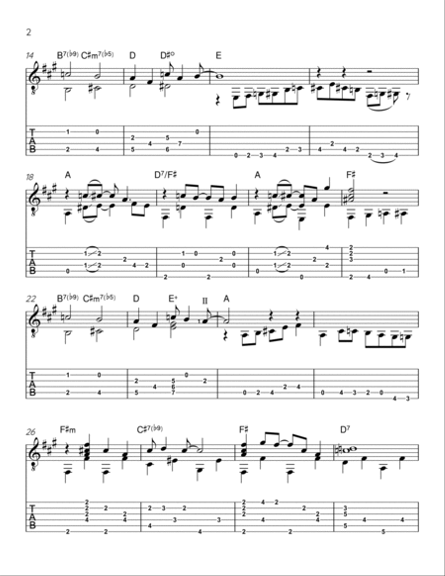Grandma Rosie's Chicken Pan Acoustic Guitar scores gallery preview page 2