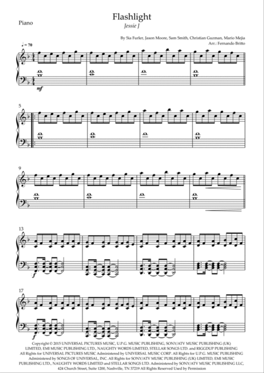Flashlight Small Ensemble scores gallery preview page 4
