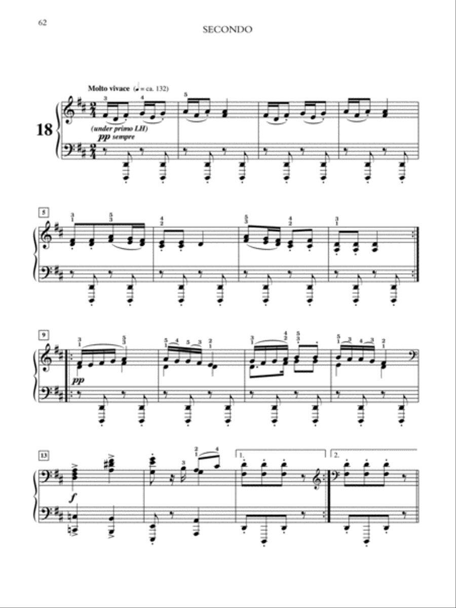 Brahms -- Hungarian Dances, Volume 2 Small Ensemble scores gallery preview page 4