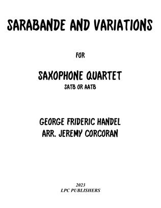 Sarabande and Variations