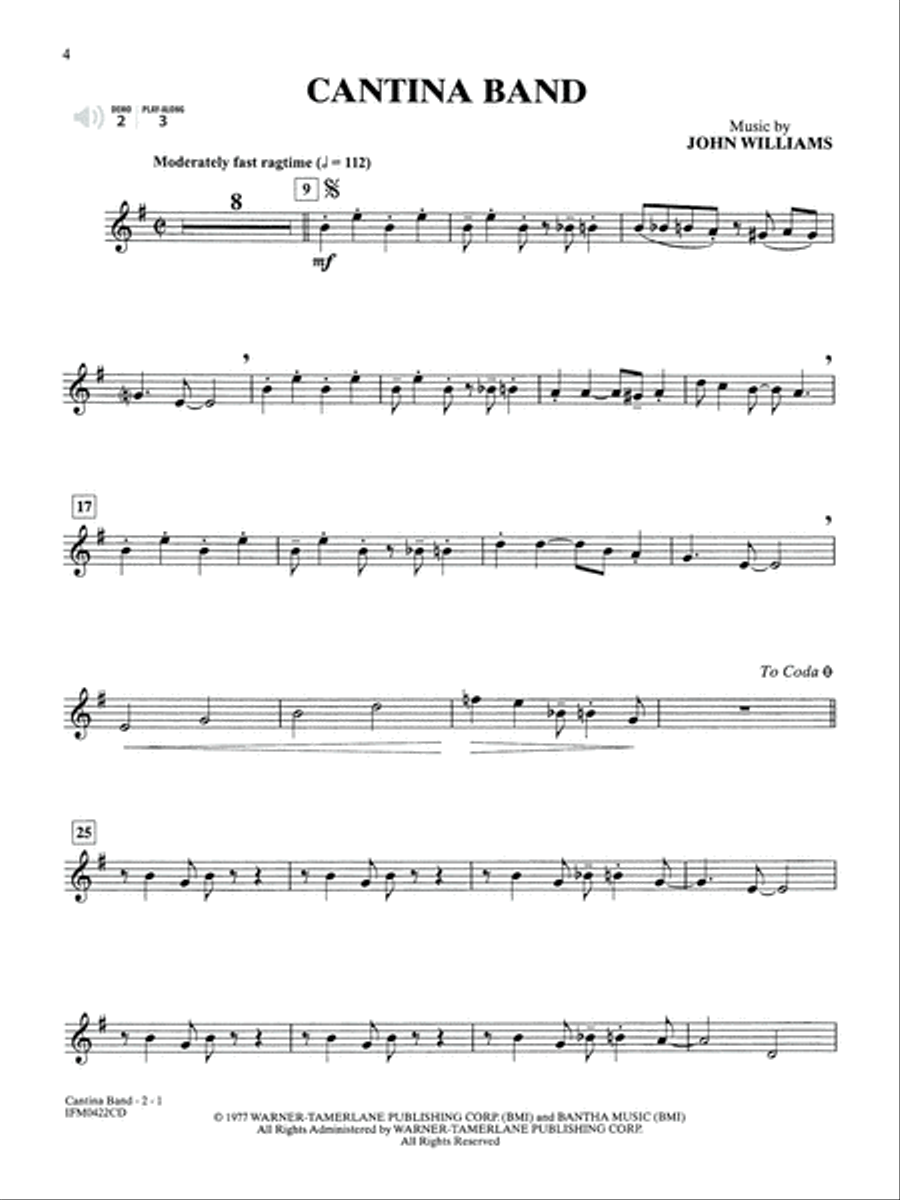 The Very Best of John Williams - Trumpet (Book/CD) Trumpet Solo scores gallery preview page 3