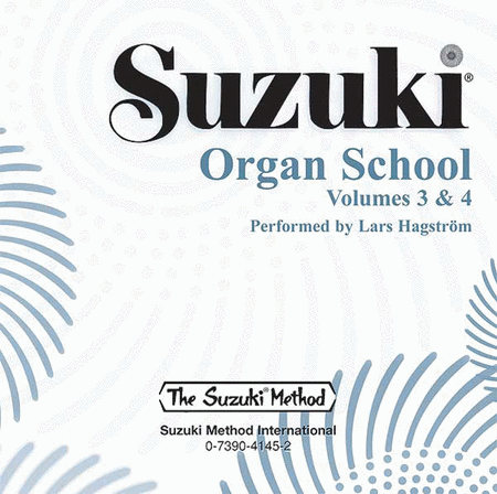 Suzuki Organ School CD, Volumes 3 and 4