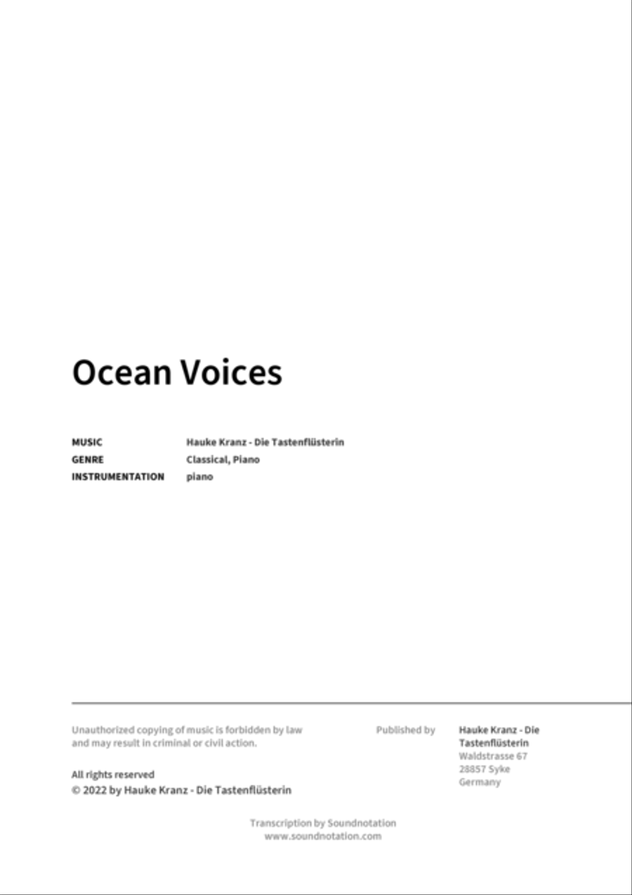 Ocean Voices Voice scores gallery preview page 2