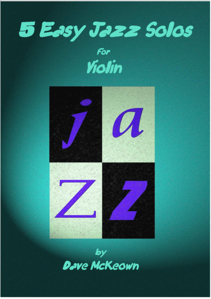 5 Easy Jazz Solos for Violin and Piano image number null