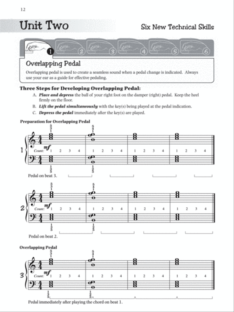 Pathways to Artistry Technique, Book 2 Piano Method scores gallery preview page 2