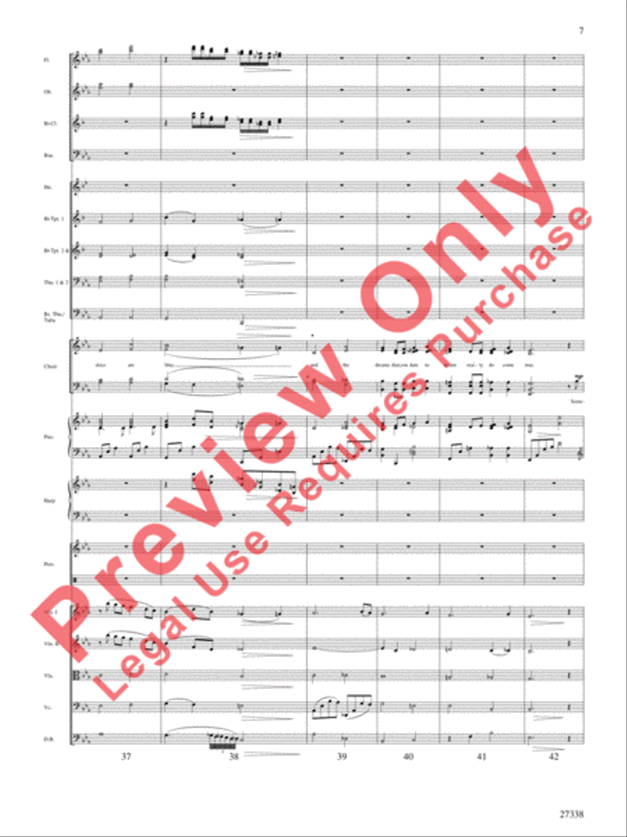 Over the Rainbow Over the Rainbow Choir scores gallery preview page 8