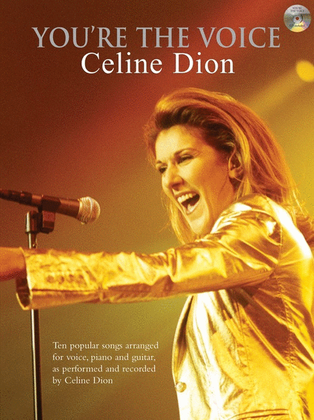 Book cover for Youre The Voice Celine Dion (Piano / Vocal / Guitar)/CD