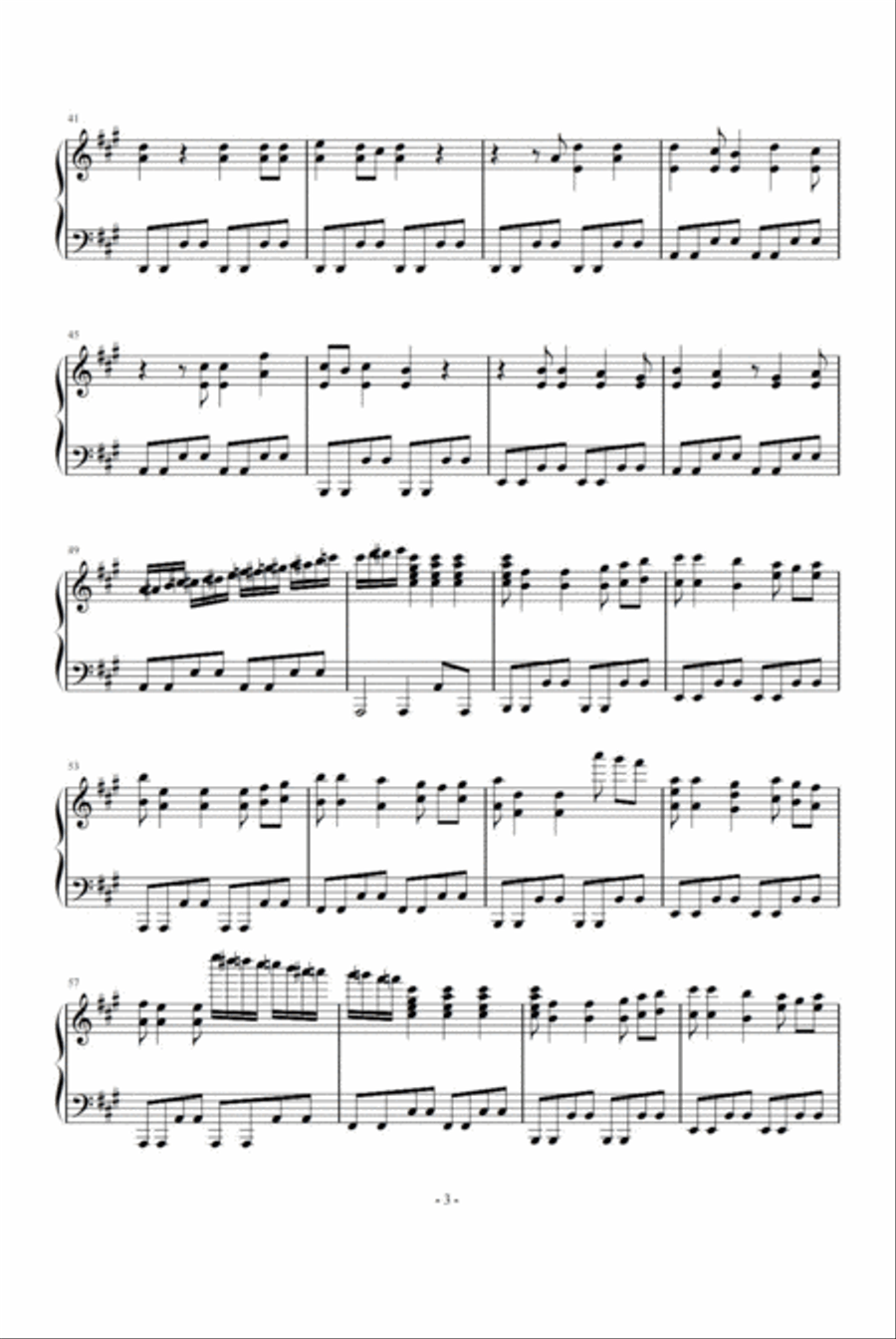 Can't Take My Eyes Off Of You Piano Solo scores gallery preview page 3