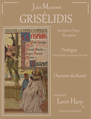 Book cover for Griselidis: 2 pieces from the opera - for Lever Harp