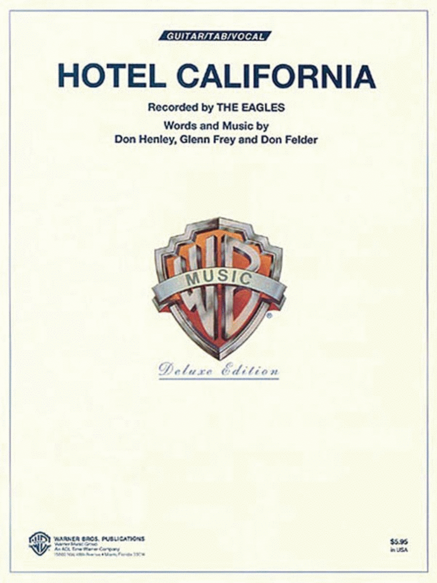 Hotel California Guitar Tab/Vocal S/S