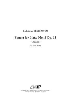 Book cover for Sonata Opus 13 No. 8 "Pathetique"