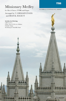Book cover for Missionary Medley - TTBB and Organ