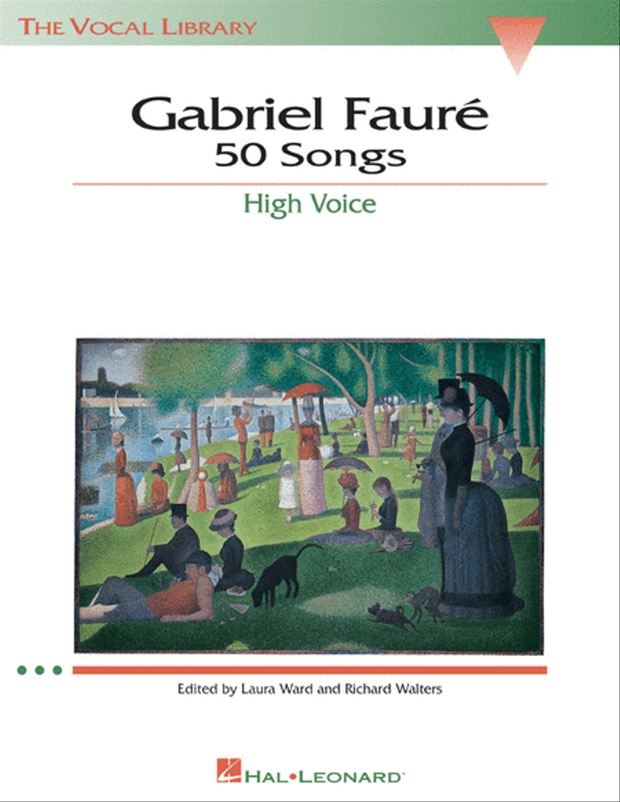 Gabriel Fauré: 50 Songs High Voice scores gallery preview page 1