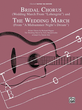 Book cover for Bridal Chorus / The Wedding March