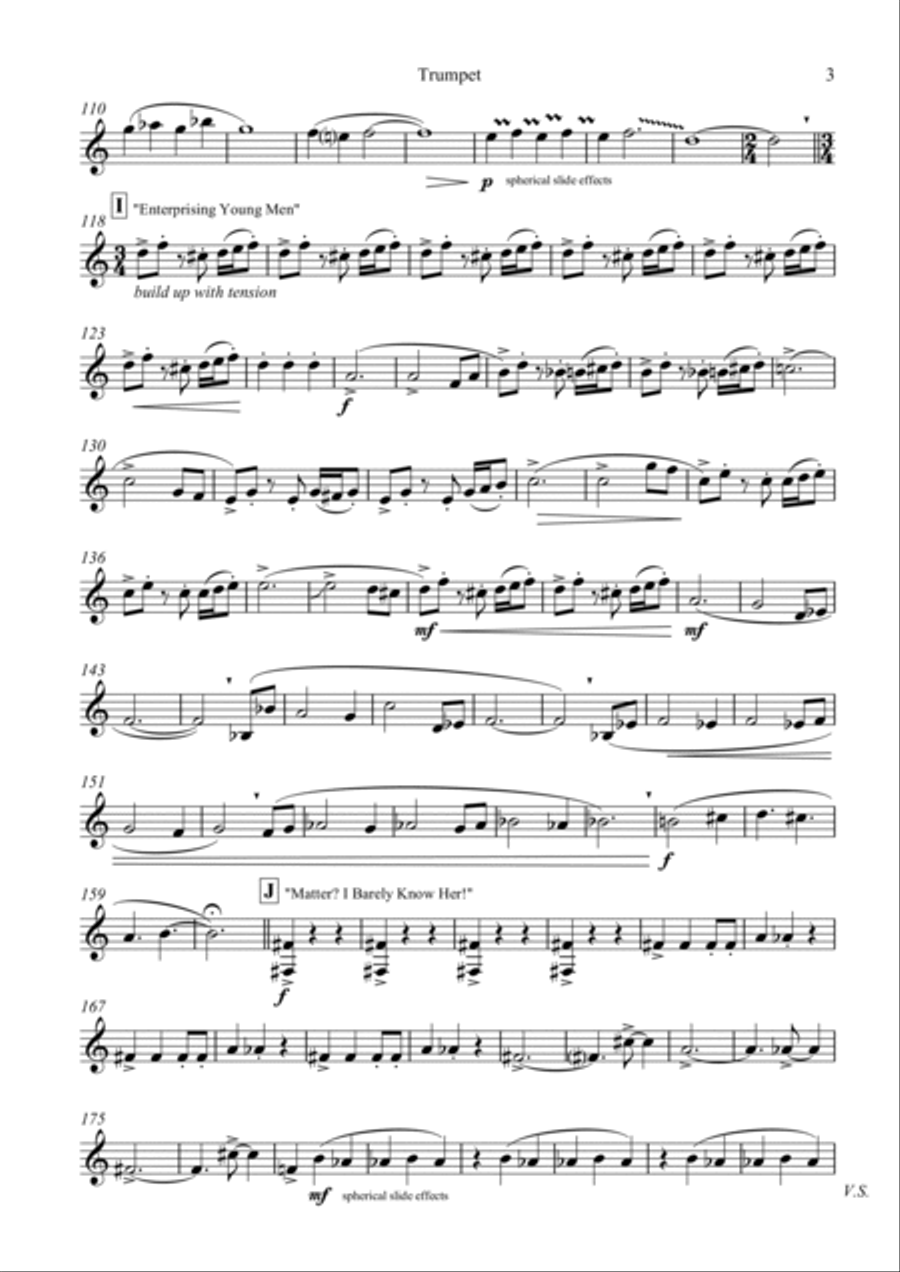 To Boldly Go Trumpet Solo scores gallery preview page 3