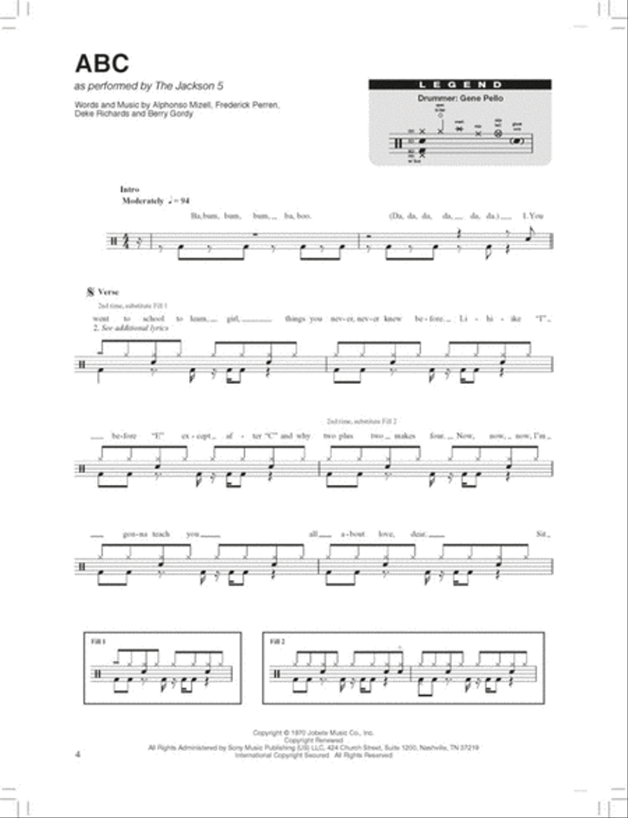 Easy Drums Pop Rock Hits for Beginners Drums Sheet Music Sheet Music Plus