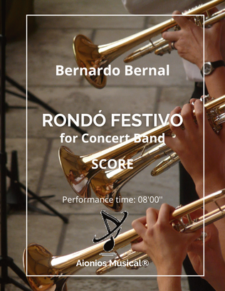 Rondó Festivo - for Concert Band (Score and parts)
