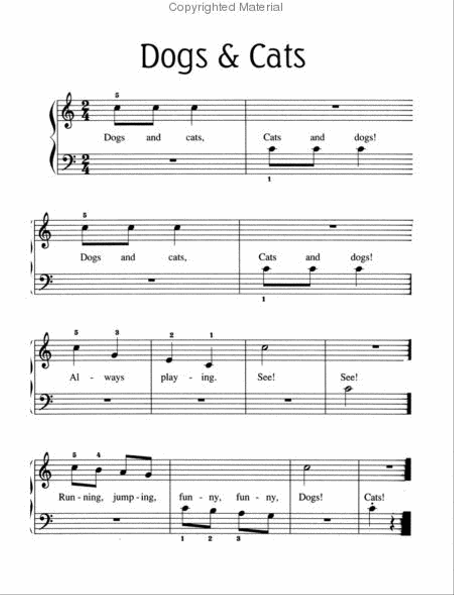 Keyboard Kids * Complete Piano Method Piano Method scores gallery preview page 3