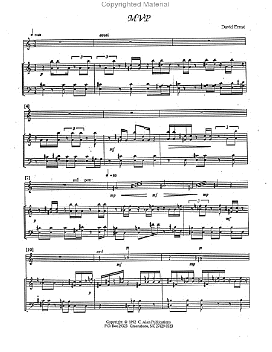 MVP Violin scores gallery preview page 2