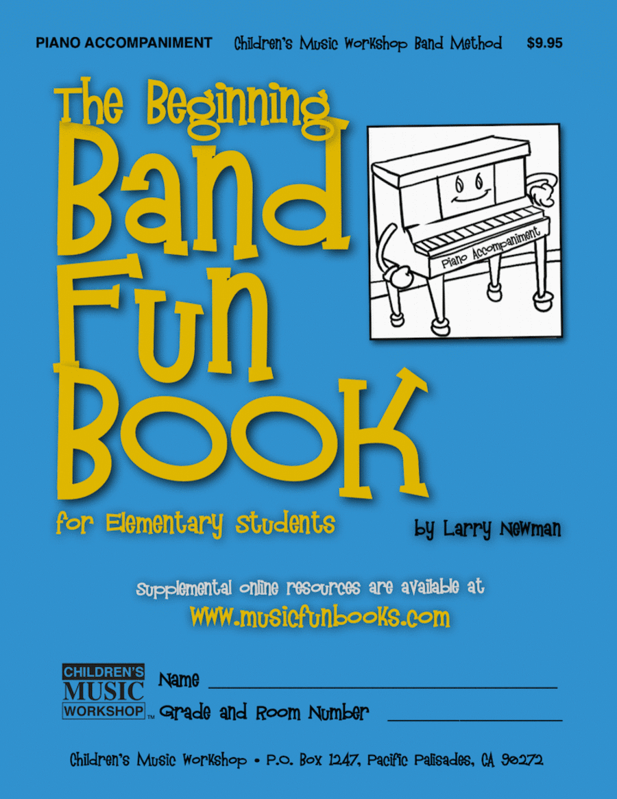 The Beginning Band Fun Book (Piano Acompaniment)