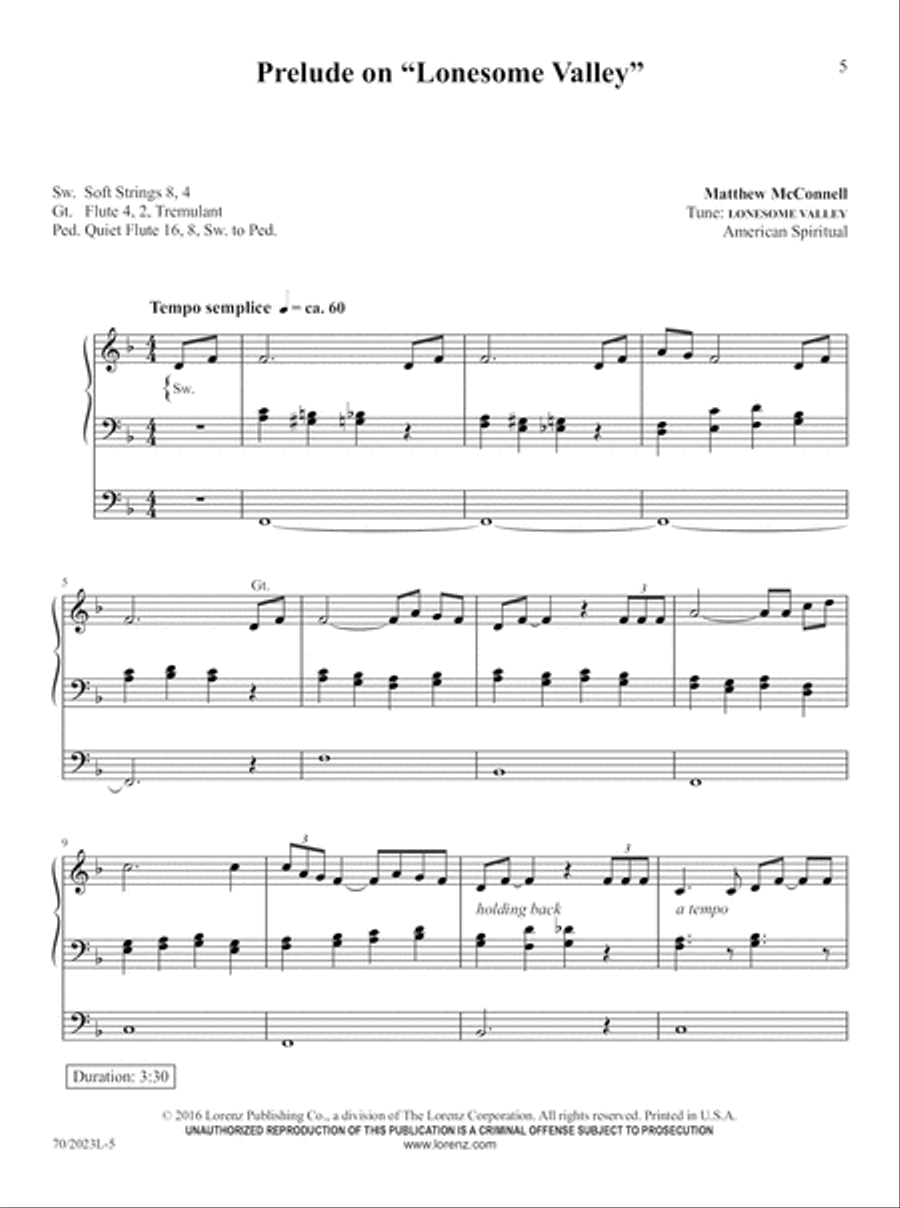 The Organist's Library, Vol. 61 Organ scores gallery preview page 5