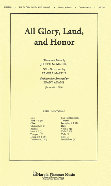 All Glory, Laud and Honor (from A Time for Alleluia)