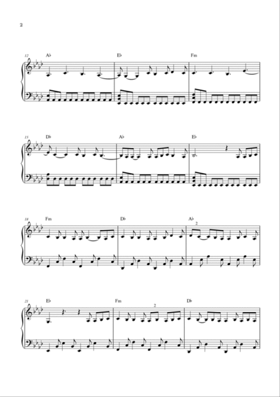Depois Do Universo Depois Do Universo Easy Piano scores gallery preview page 2
