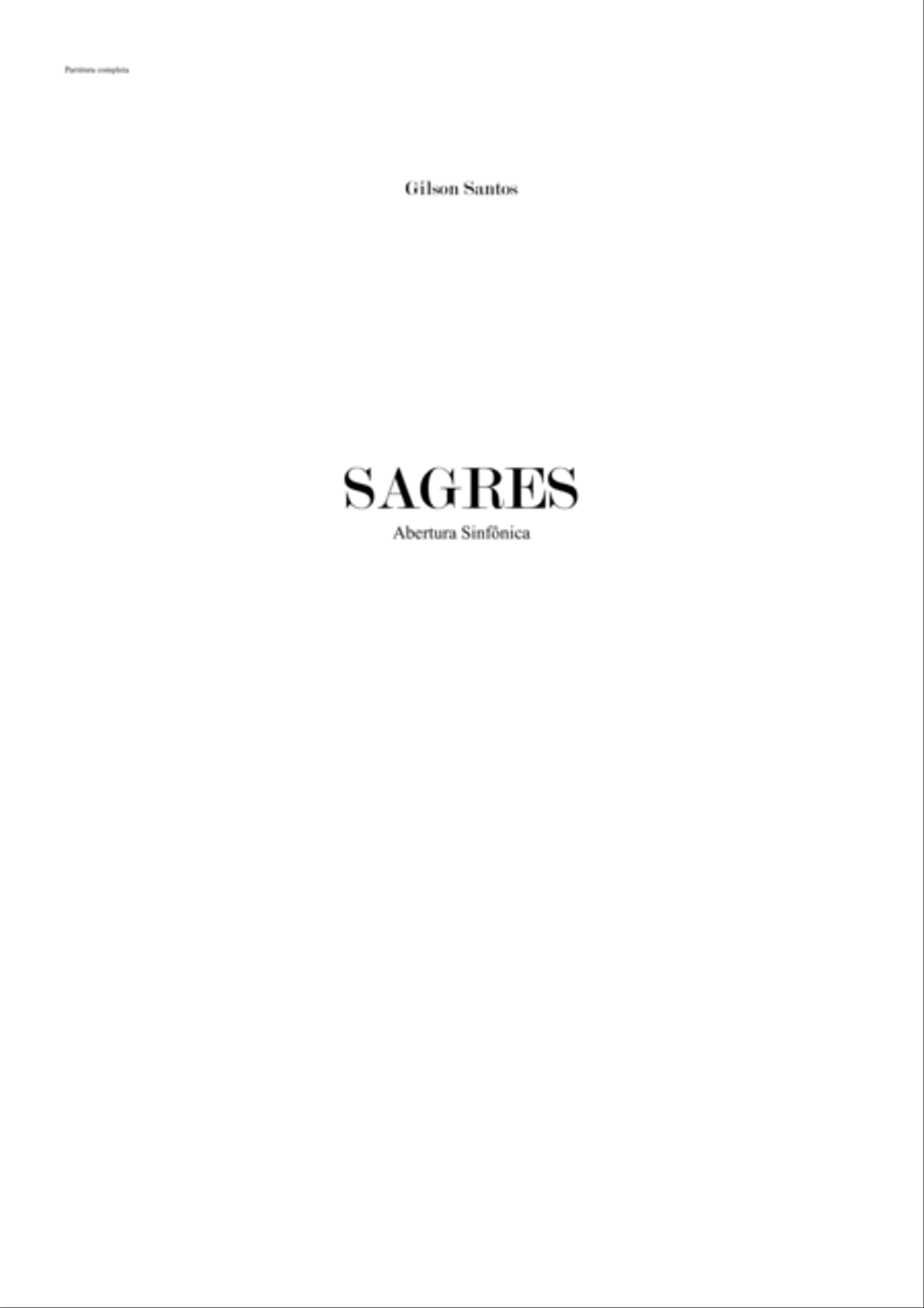 SAGRES - SYMPHONIC OVERTURE Concert Band scores gallery preview page 2