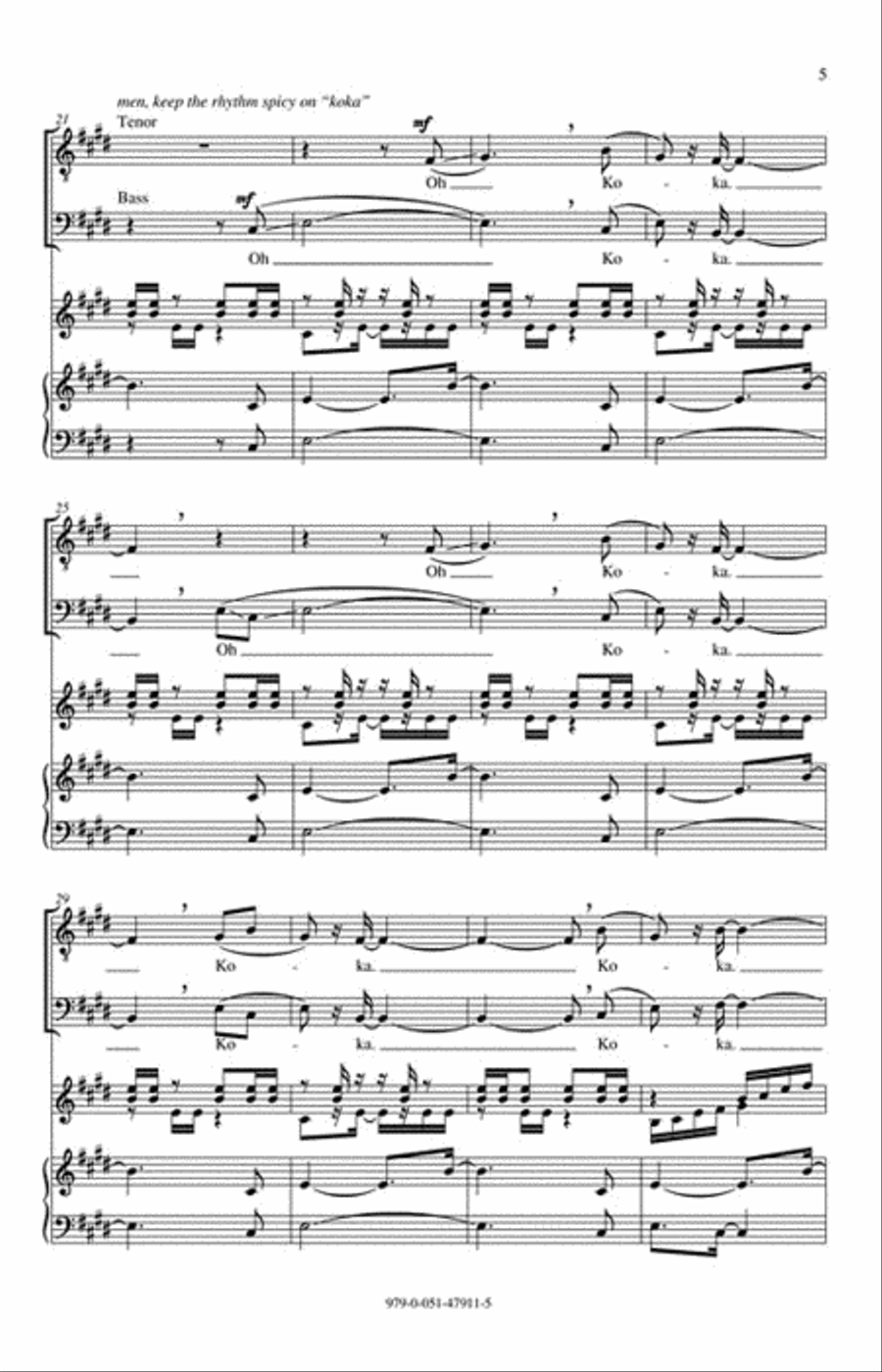 Koka 4-Part scores gallery preview page 3